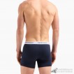 Quần lót nam Emporio Armani Essentials Stretch Cotton Boxer Brief 2-pack White/Marine